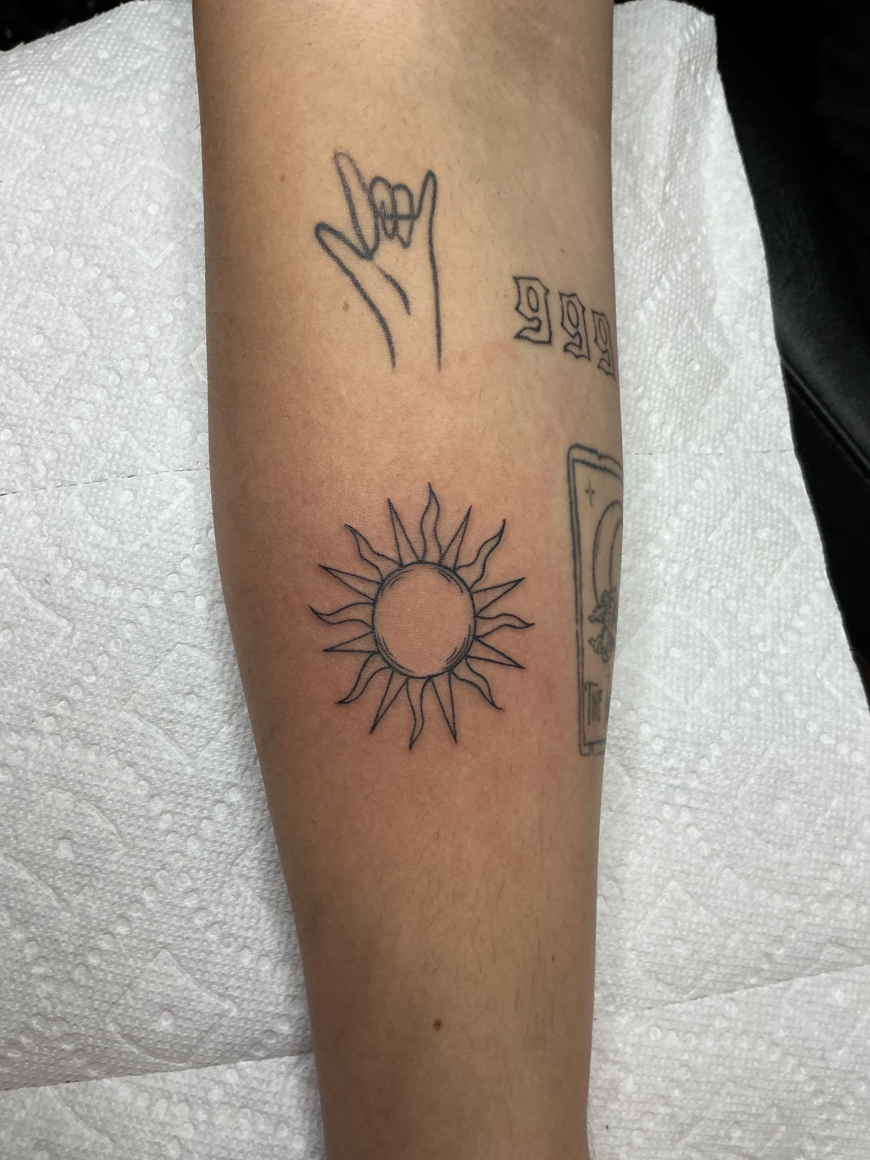 Realistic portrait tattoo