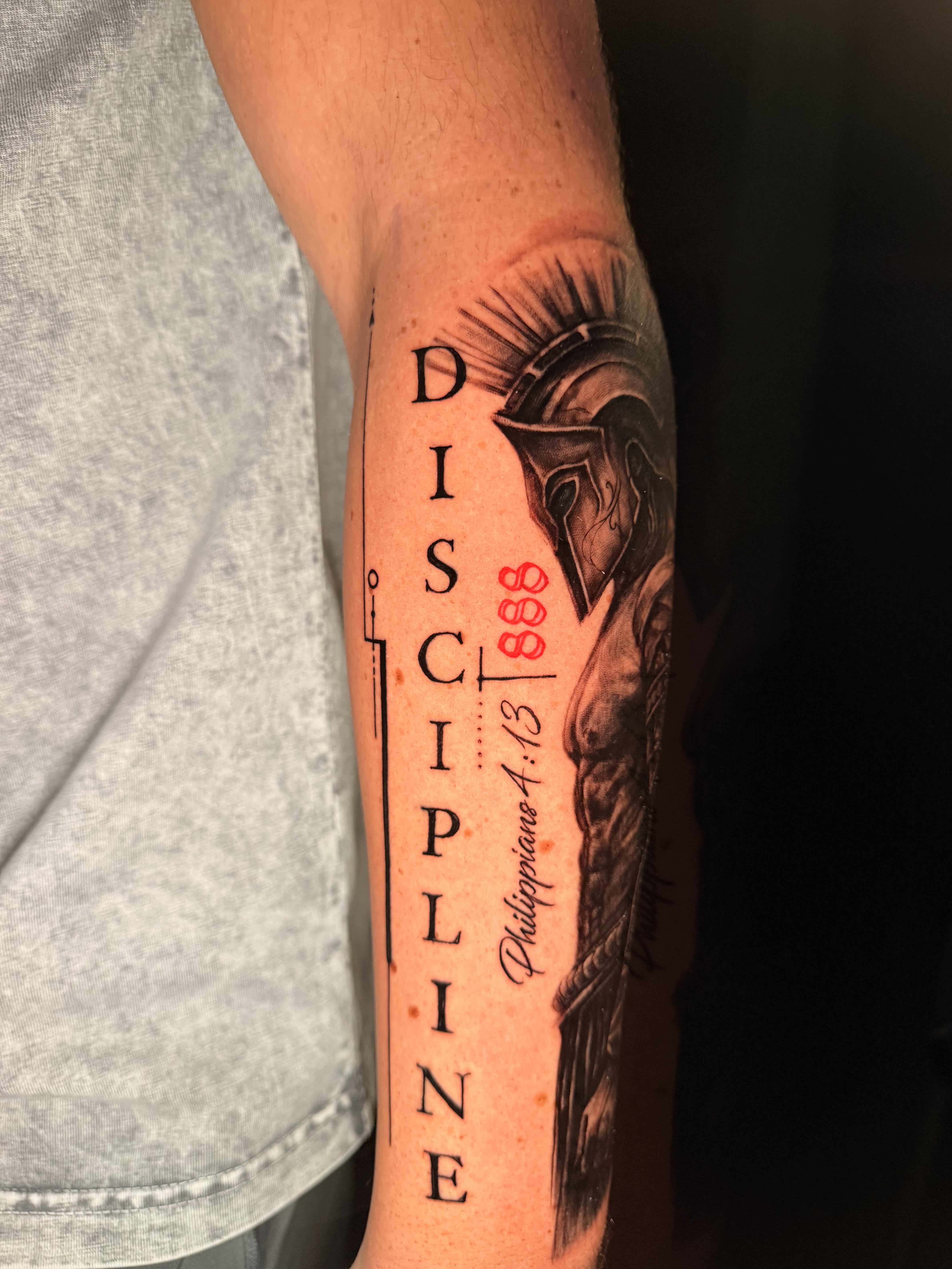 Color character tattoo