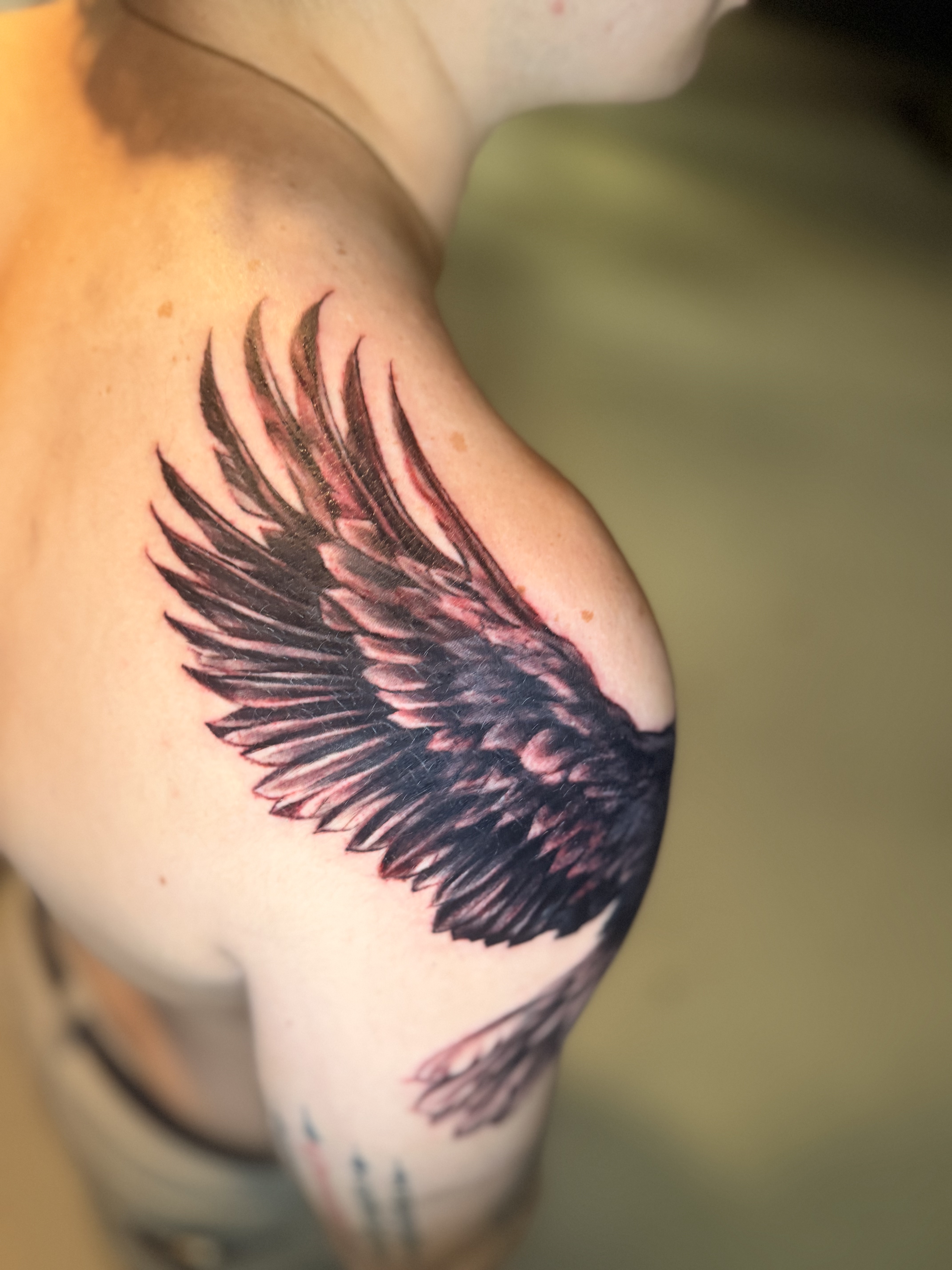 Realistic portrait tattoo