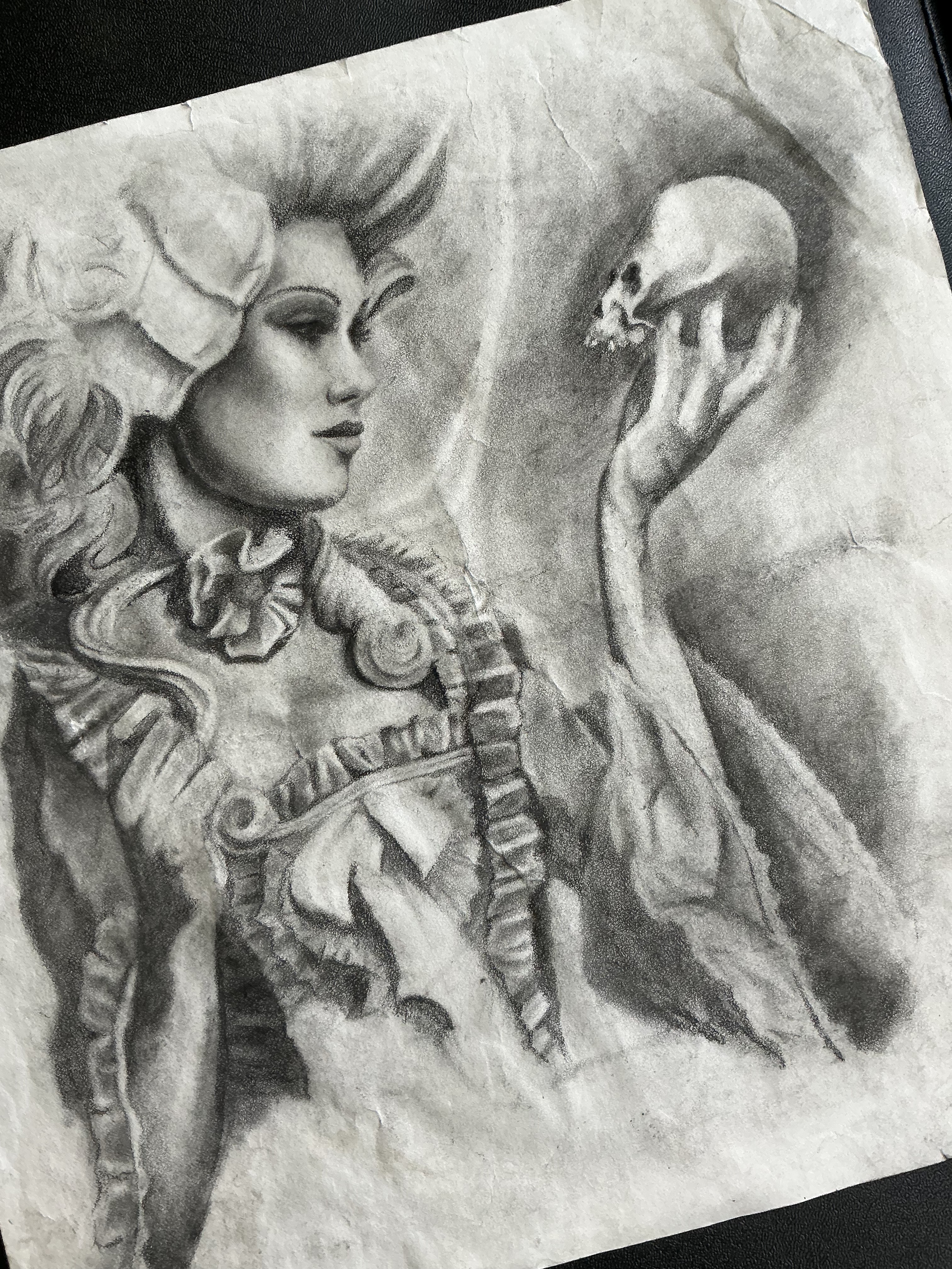 Realistic portrait tattoo